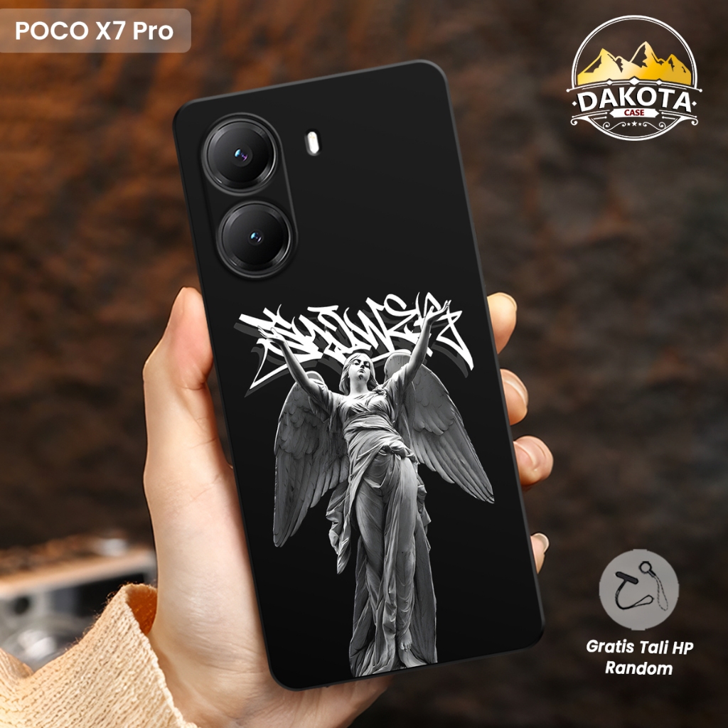 Casing Poco X7 Pro X7 X6 X6 Pro Motif Greek Yunani Statue - Softcase silikon gratis aksesoris tali C