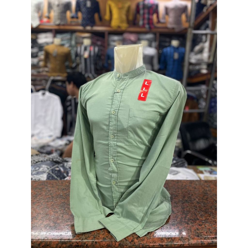 New Kemeja Balofa kerah Shanghai - Kemeja Koko Balofa -Kemeja kerah Shanghai-Kemeja Koko lengan panj