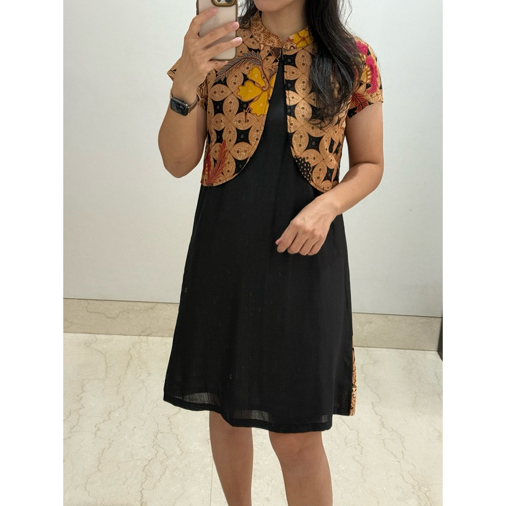 Batik dress baju terusan batik wanita