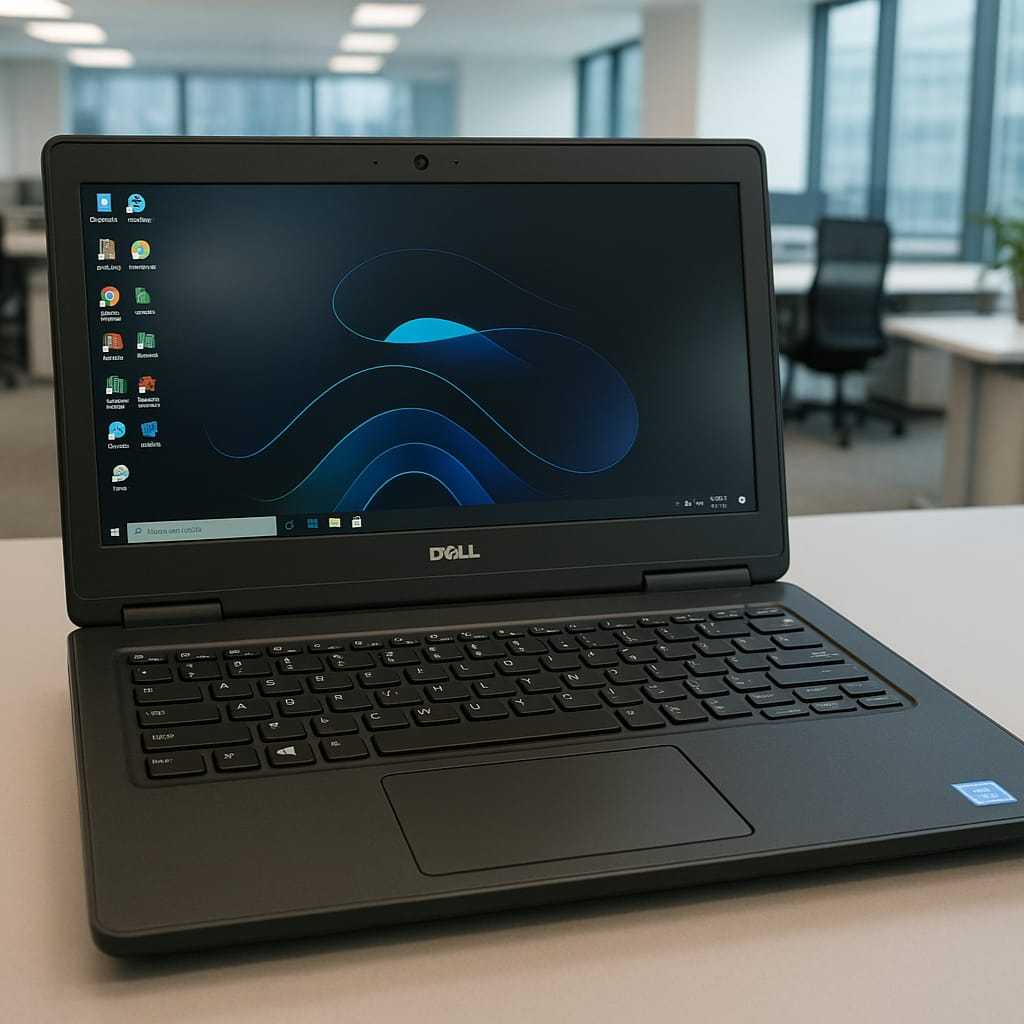 Laptop 1 Jutaan Dell Chromebook P22T 11 Inch Intel Celeron | RAM 4GB | SD 16GB Sudah OS Windows