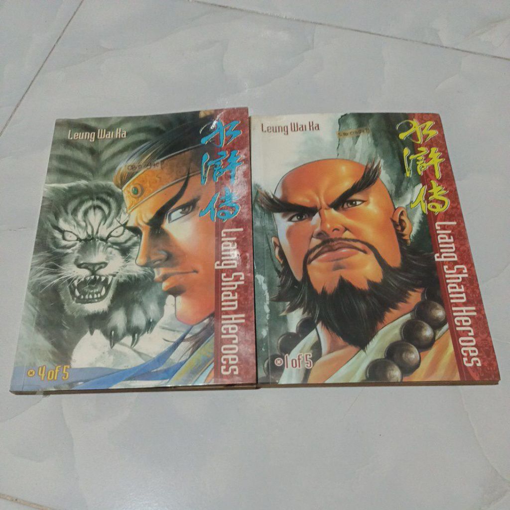 komik liang shan heroes