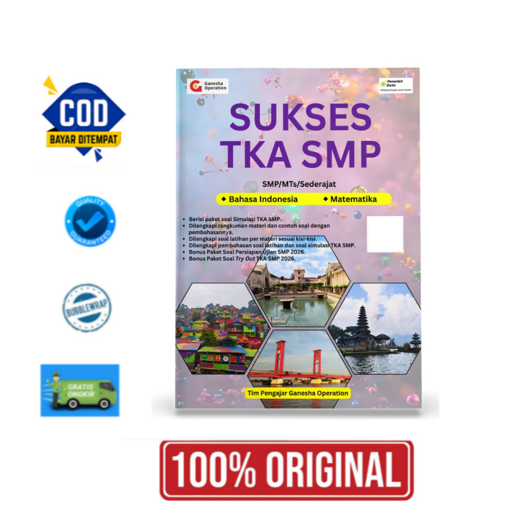 SUKSES TKA SMP/MTs/Sederajat Ganesha Operation ORIGINAL