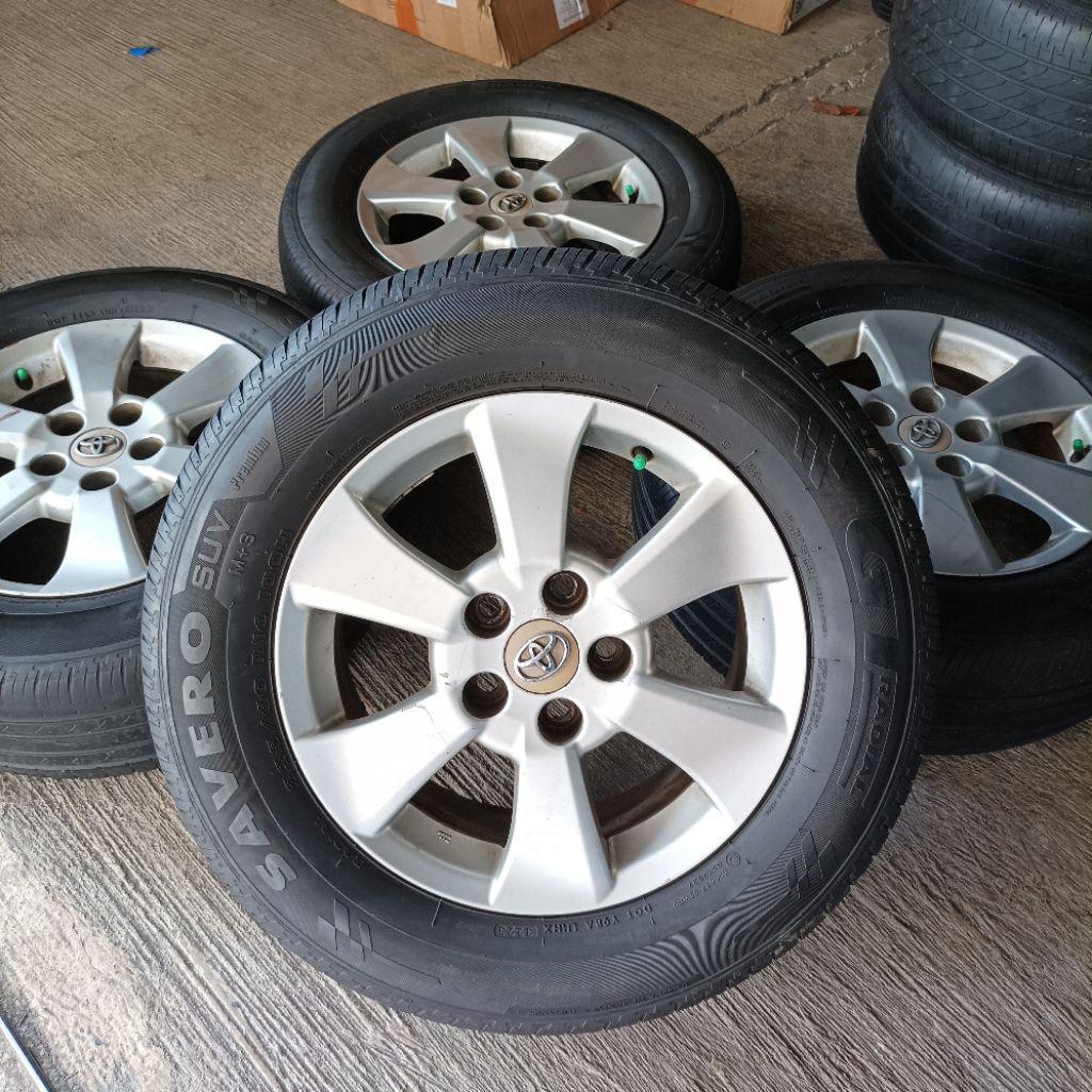 velg alphard r16 pcd 5x114 + ban