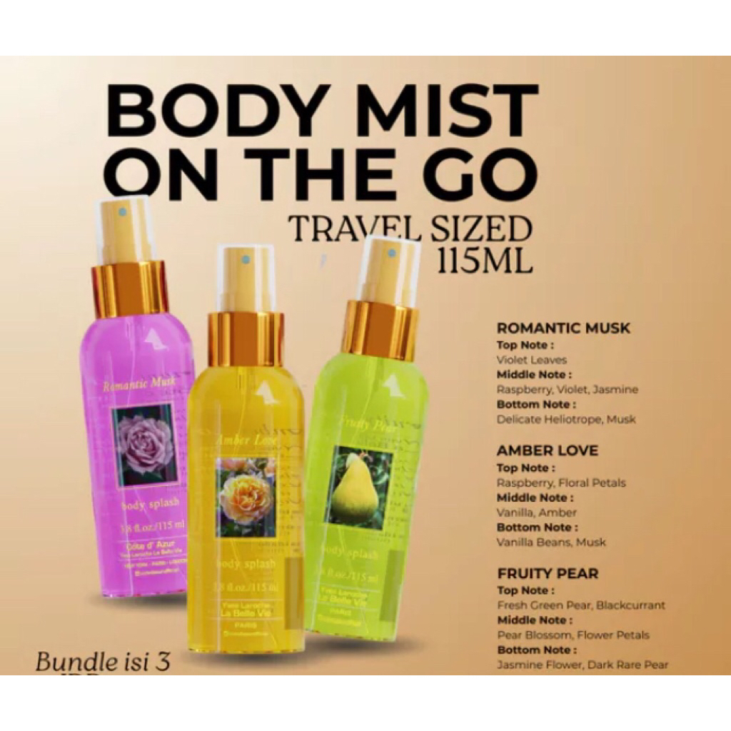 Eloi Coco Bundle - Yves Laroche Body Mist 115ML (Get 3)