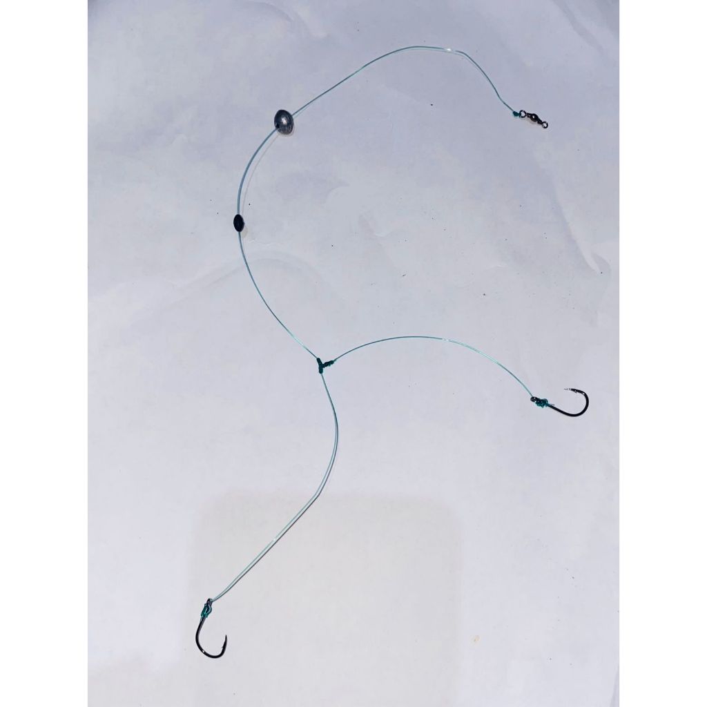 Rangkaian pancing Lele 2 kail anti mocel