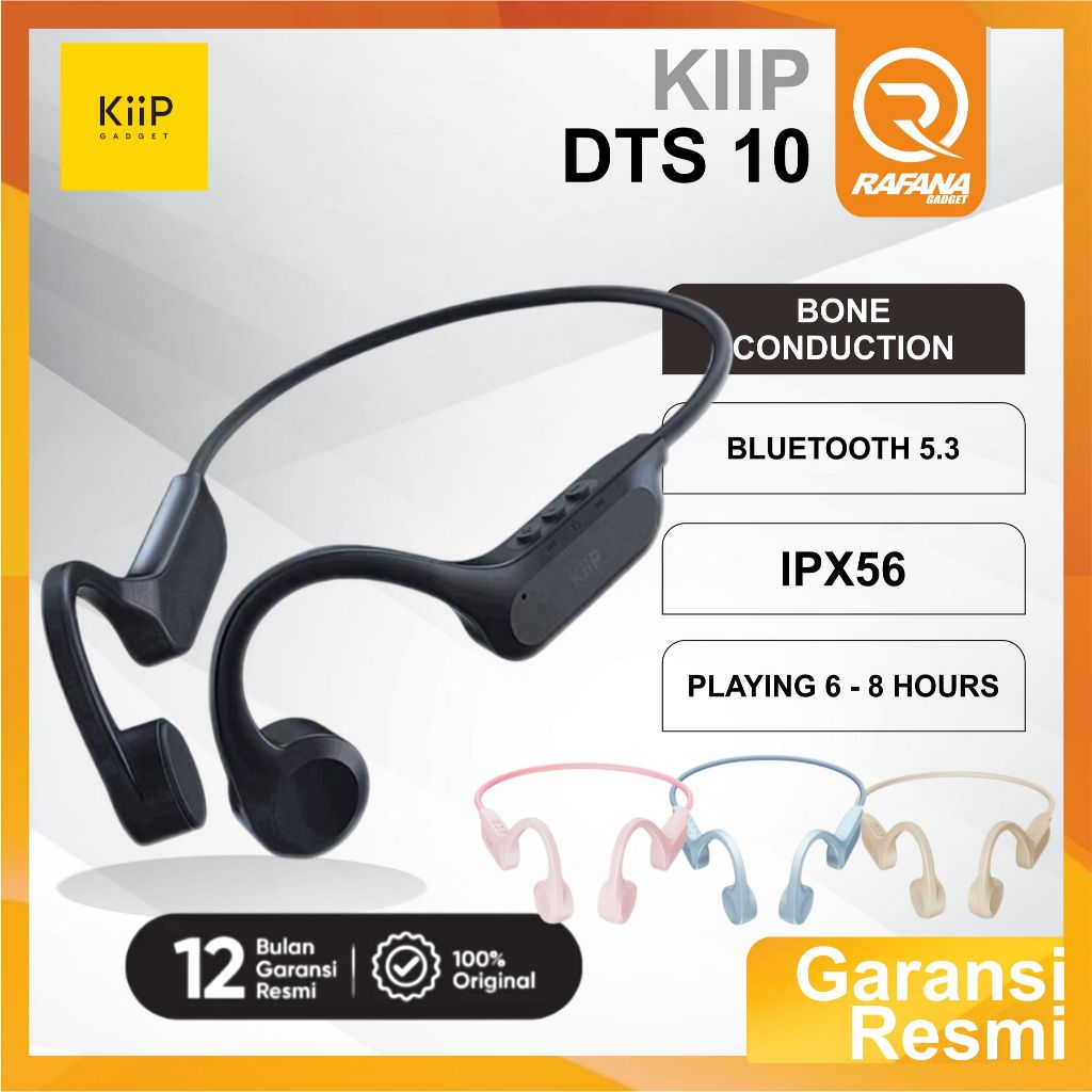 KIIP WIRELESS DTS 10 SPORT EARPHONES