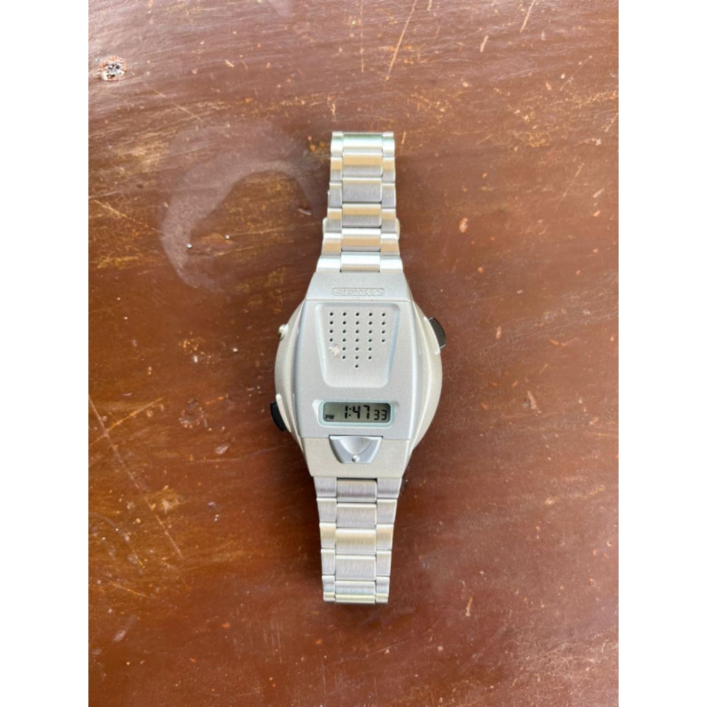 Seiko talking watch vintage rare
