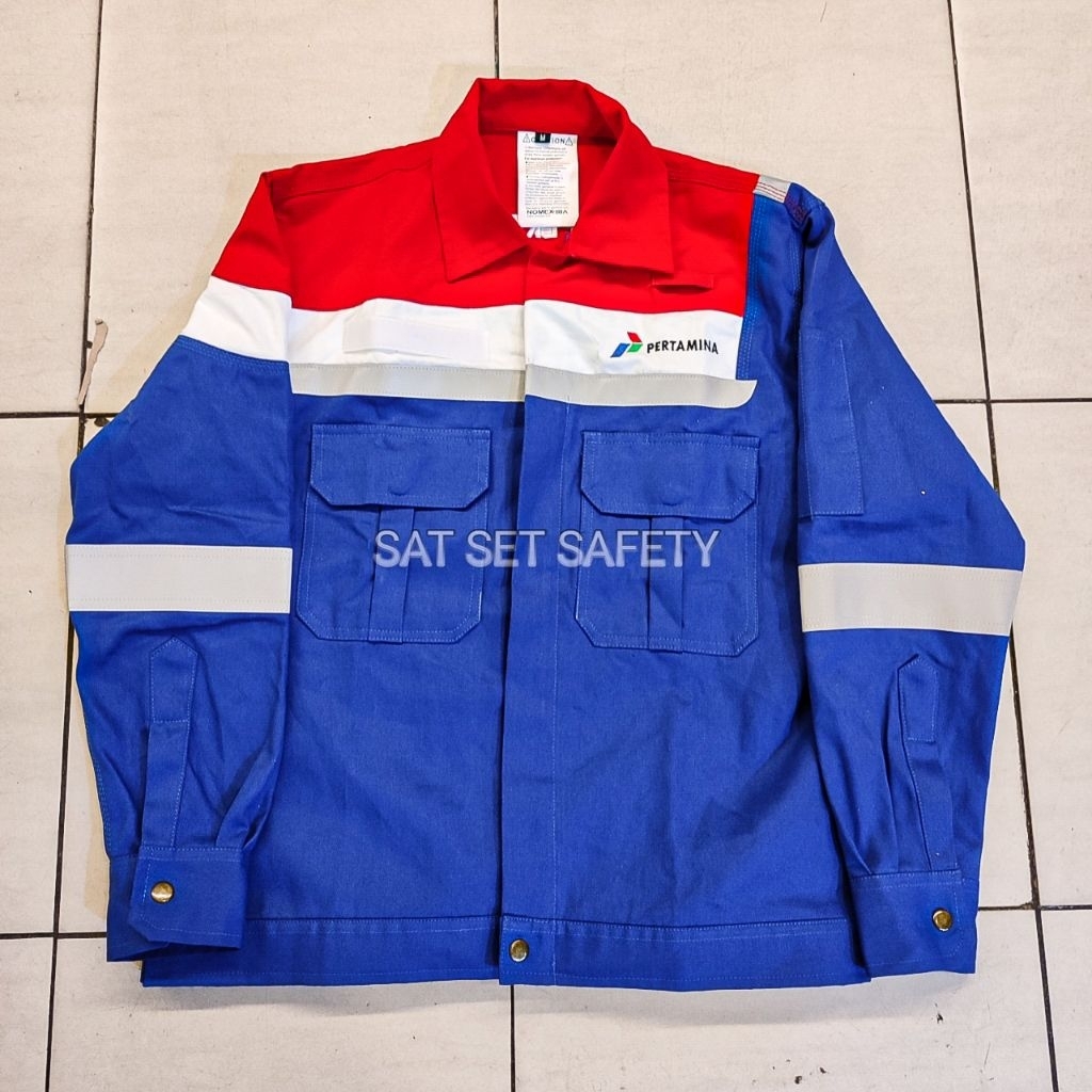 Wearpack Pertamina Nomex Original / Wearpack Atasan Nomex 3A Pertamina