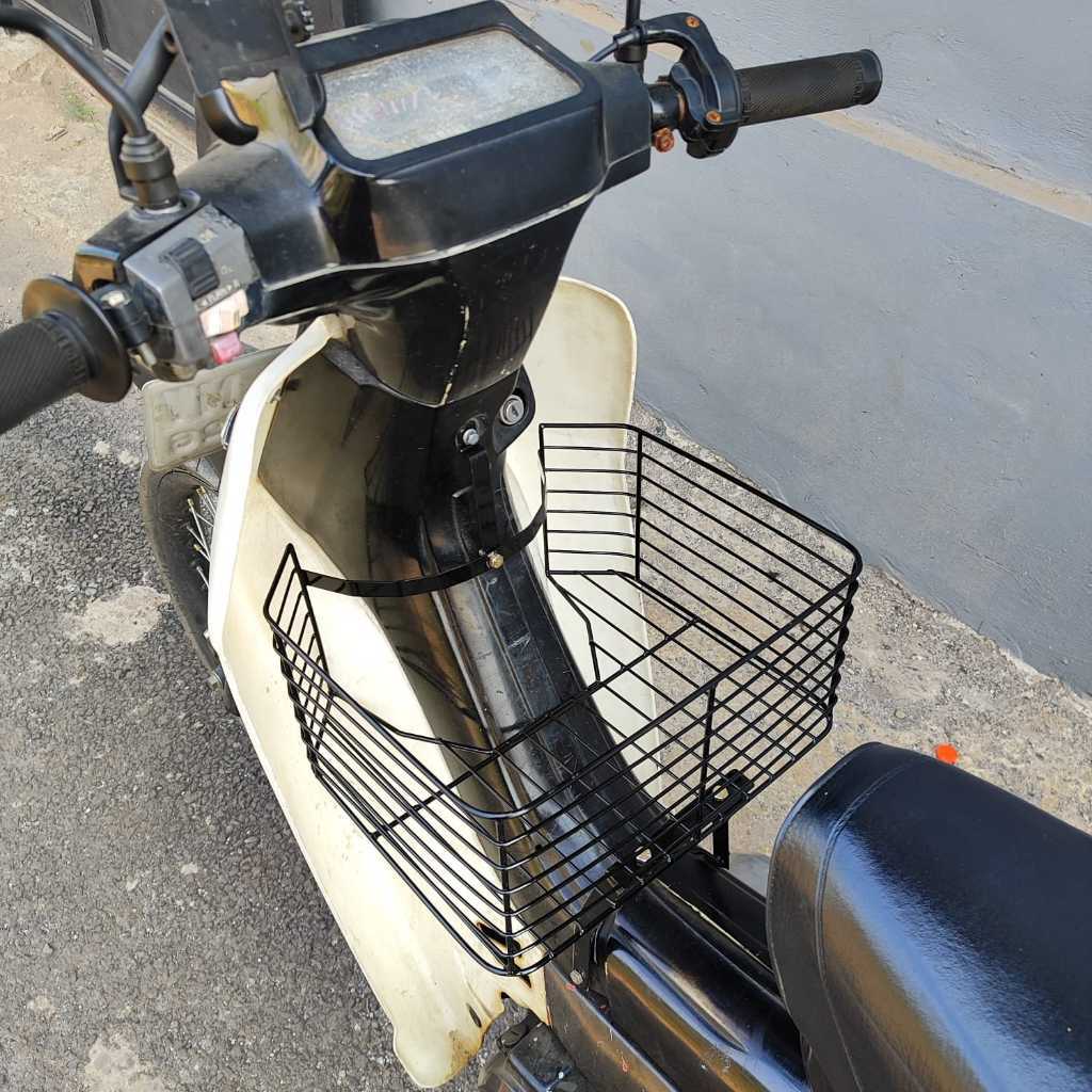 keranjang yamaha Alfa Besar box keranjang bagasi tengah Alfa besar rak keranjang besi Alfa set brake
