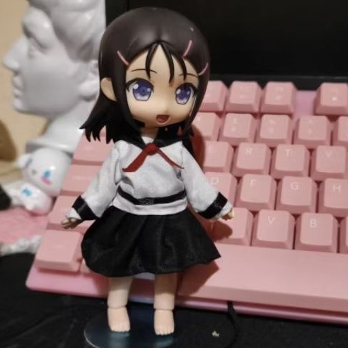 SEIFUKU UNIFORM KOSTUM NENDROID ACTION FIGURE