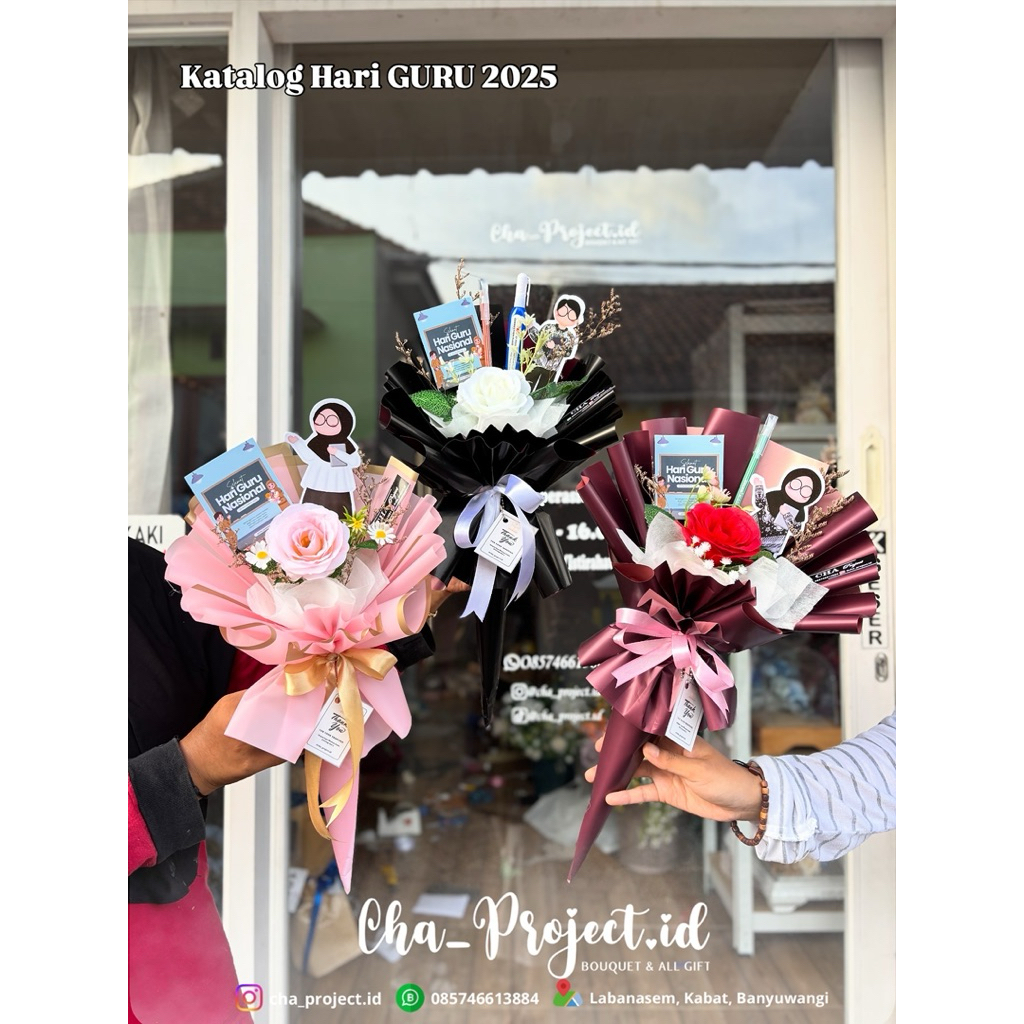 BUKET HARI GURU TEACHERDAY BUKET ALAT TULIS BUKET GURU TOPPER GURU