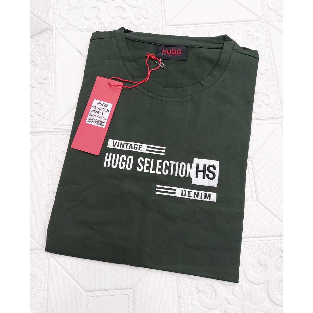 Kaos Hugo Selection Original