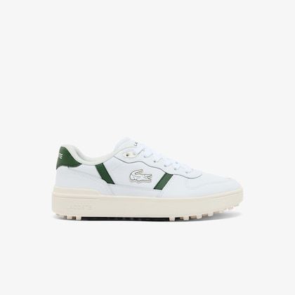 LACOSTE ORIGINAL STORE 100% - Women's T-Clip Golf Leather Golf Shoes