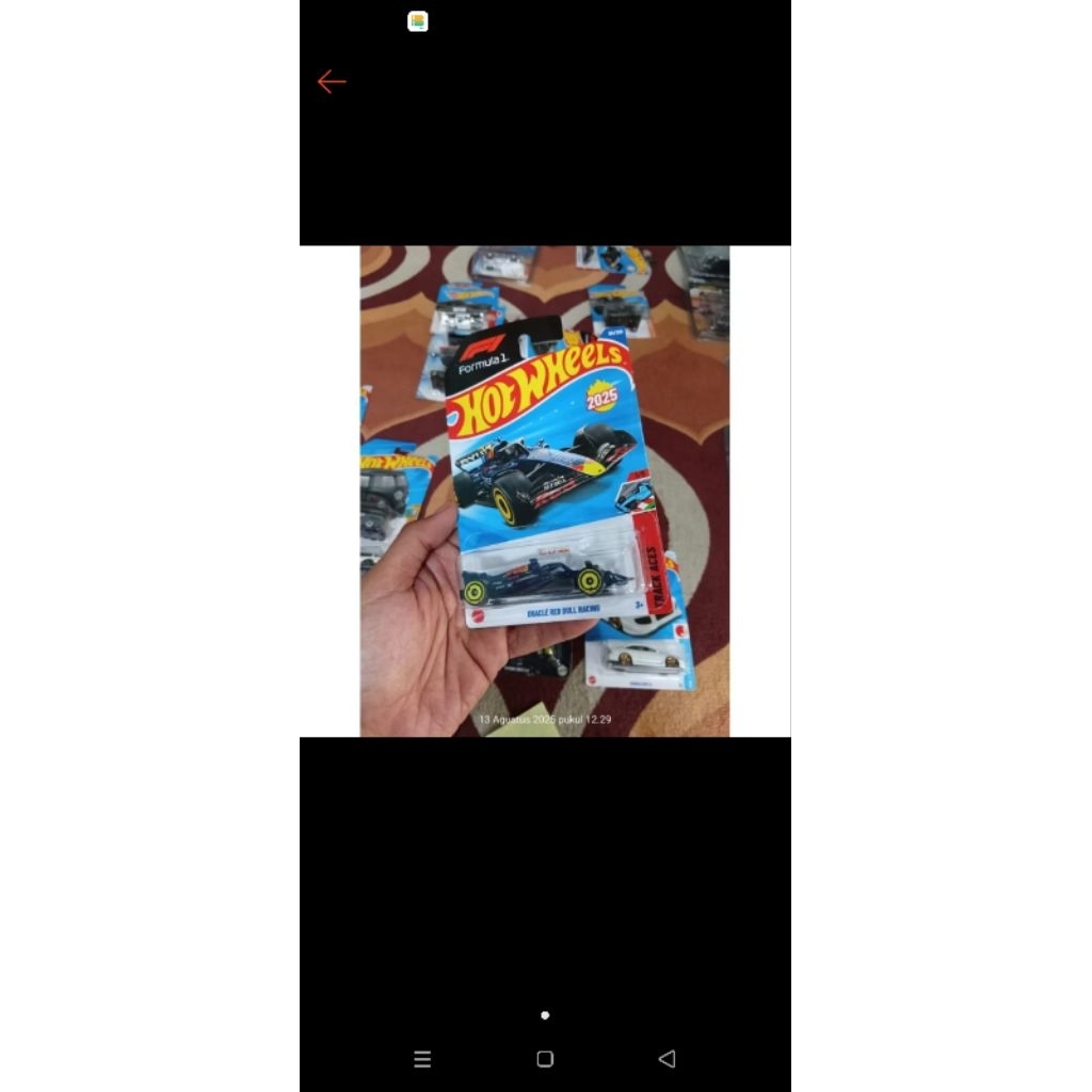 hotwheels F1 Red bull oracle