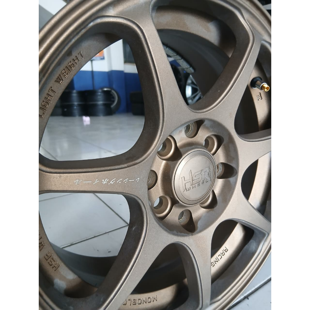 PELEK MOBIL SEKEN HSR RING 15 LEBAR 6.5 | PELEK MOBIL JAZZ/AGYA/CALYA/SIGRA/BRIO DLL HSR R15X6.5