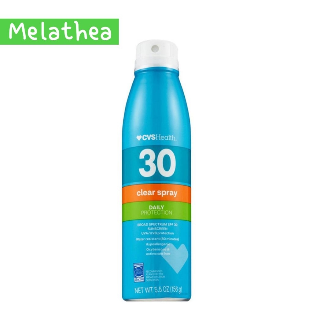 CVS Health Clear Spray Sunscreen SPF 30 Sunskrin semprot