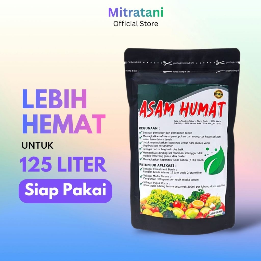Asam Humat 90 Humic Acid 250gr