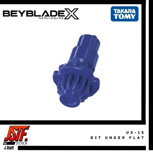 UX-15 BIT UNDER FLAT / Beyblade X Original Takara Tomy