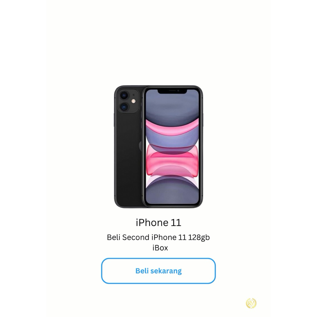 sexond apple iPhone 11 128gb iBox black