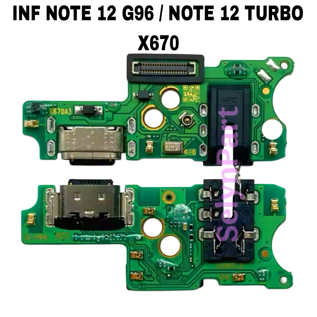 PAPAN CAS / PCB CAS / CONECTOR CAS HP INFINIX NOTE 12 G96 / NOTE 12 TURBO (X670)