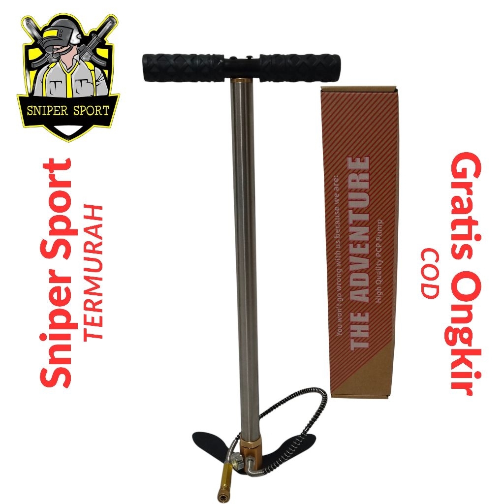 Pompa Pcp Adv Kaki Fix | Pompa Pcp 6000 Psi | Pompa Pcp 3 Stage | Pompa Pcp Adventure Original