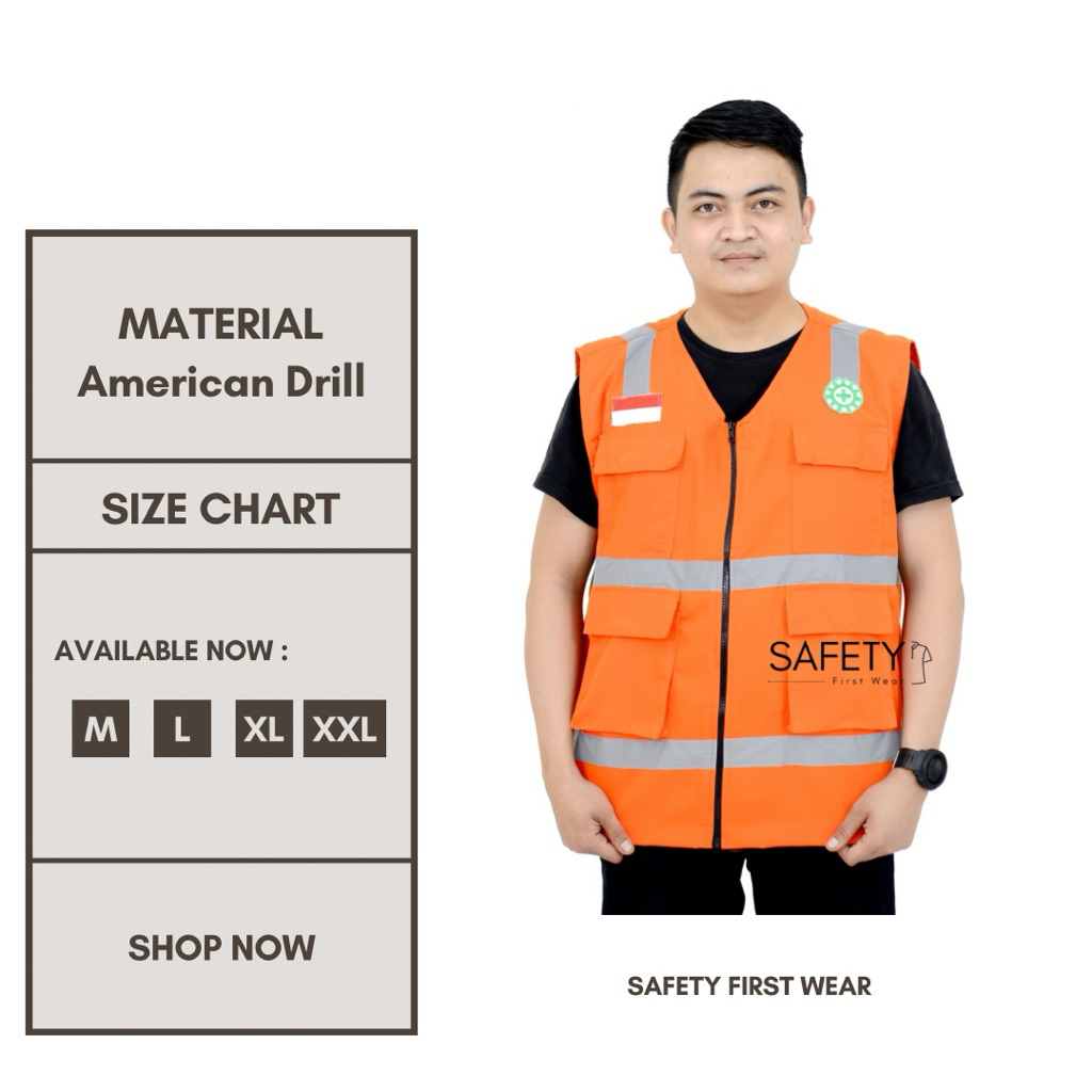 Rompi Safety Orange