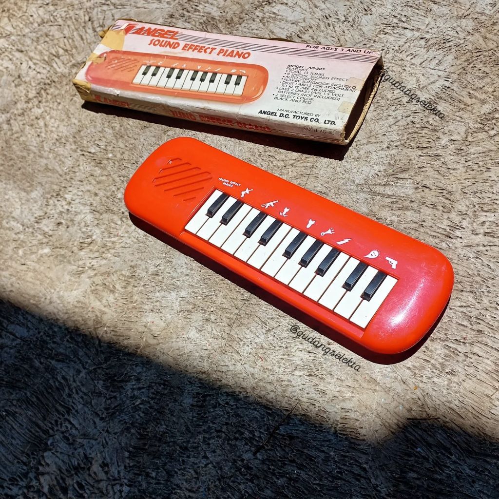 Keyboard Mini Jadul Vintage Angel AG 305 Sound Effects Keyboard Taiwan