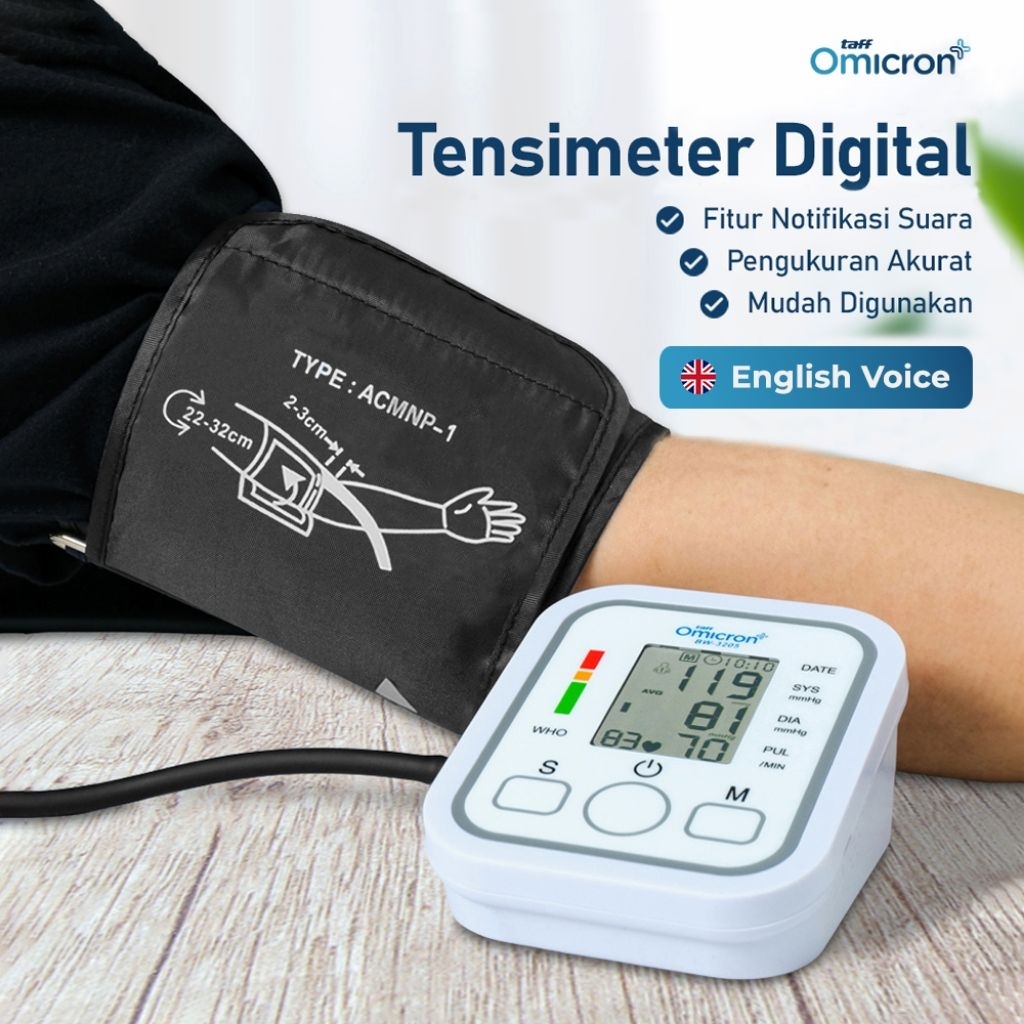 TaffOmicron Tensimeter Digital