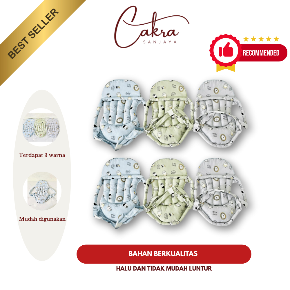 CAKRA Gendongan Bayi Karakter / Gendongan Depan / Gendongan Bayi Duduk Depan