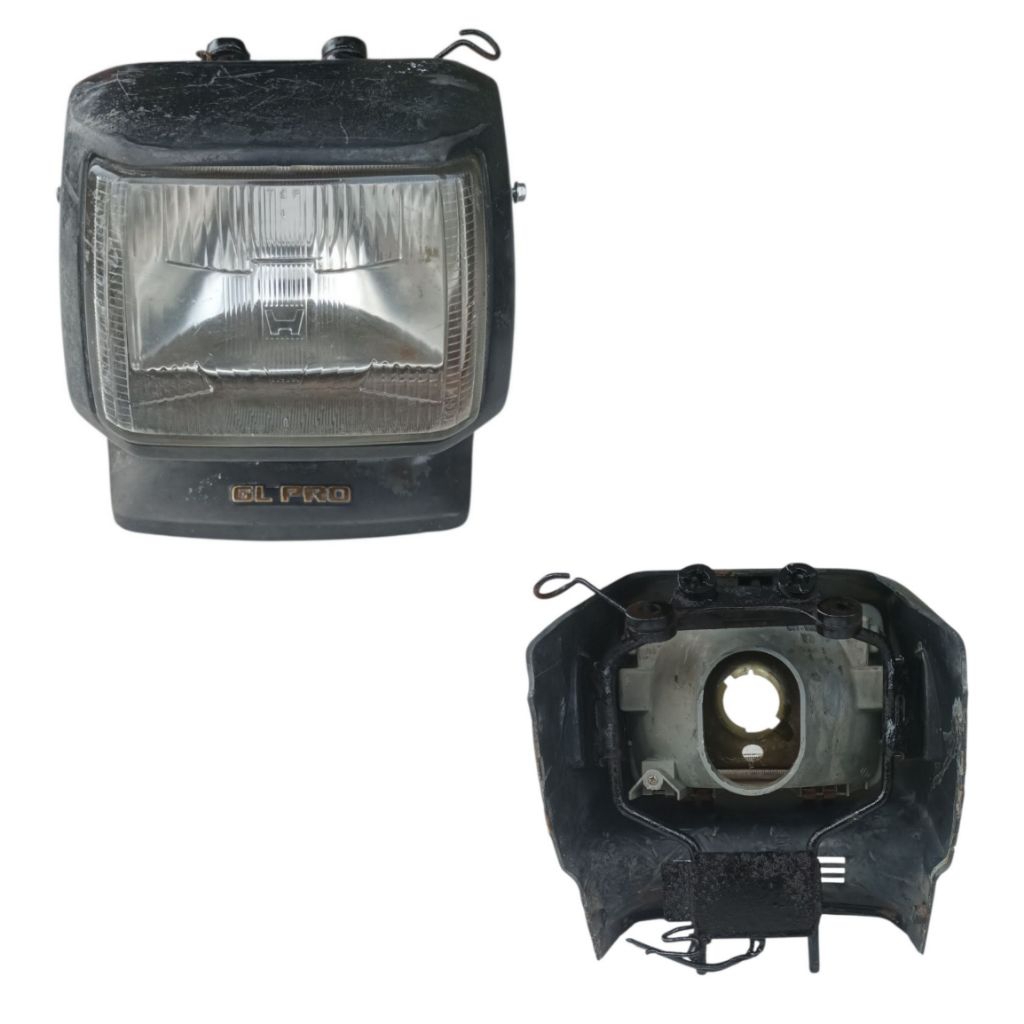 Lampu Depan Batok Sett Reflektor Headlamp Gl Pro Original Stanley Japan Headlamp Lampu Depan GL Pro 