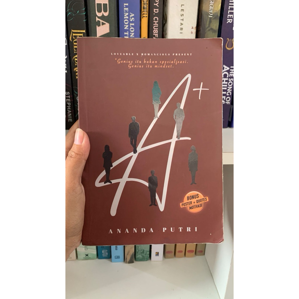 Preloved Novel A+ “genius itu bukan spesialisasi, genius itu mindset