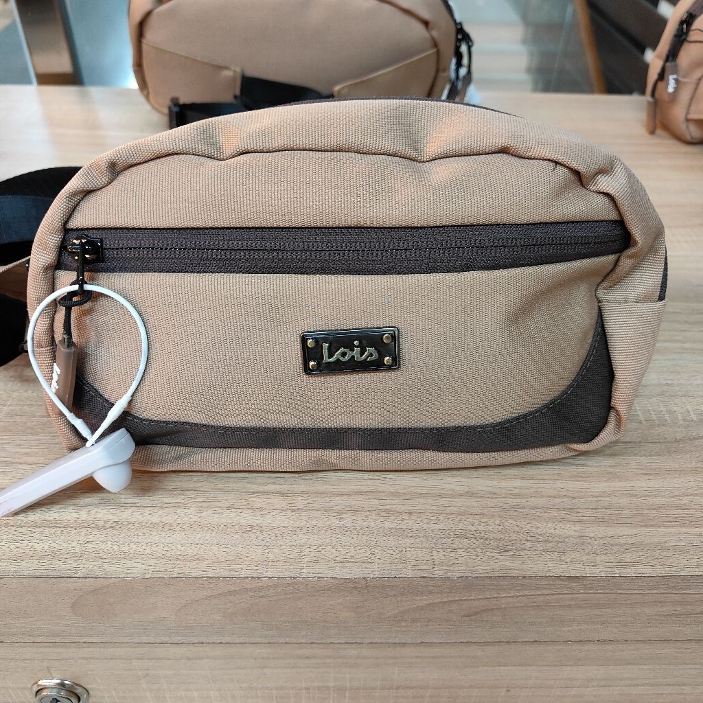 TAS WAIST BAG PRIA LOIS JEANS ORIGINAL