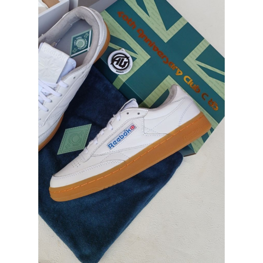 Reebok Club C85 Vintage 40Th Anniversary C85 White Grey Gum100209030