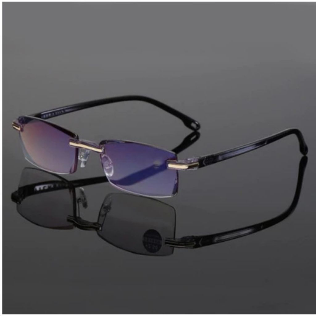 kacamata Baca Plus +2,75|| Double Lensa || Lensa Reading Glasses