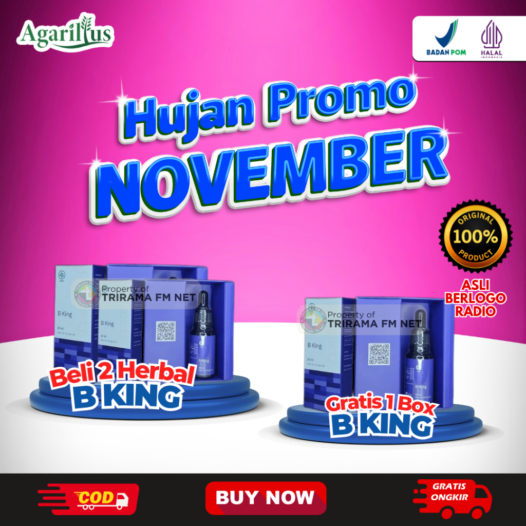 BKING Original Nutrisi Anak Speech Delay BKING ORIGINAL ASLI Berlogo Trirama FM Net