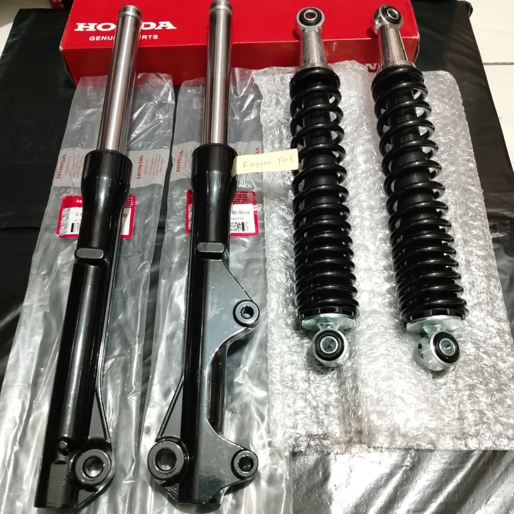 Shock depan+belakang honda revo Absolute revo Absolute 4pcs