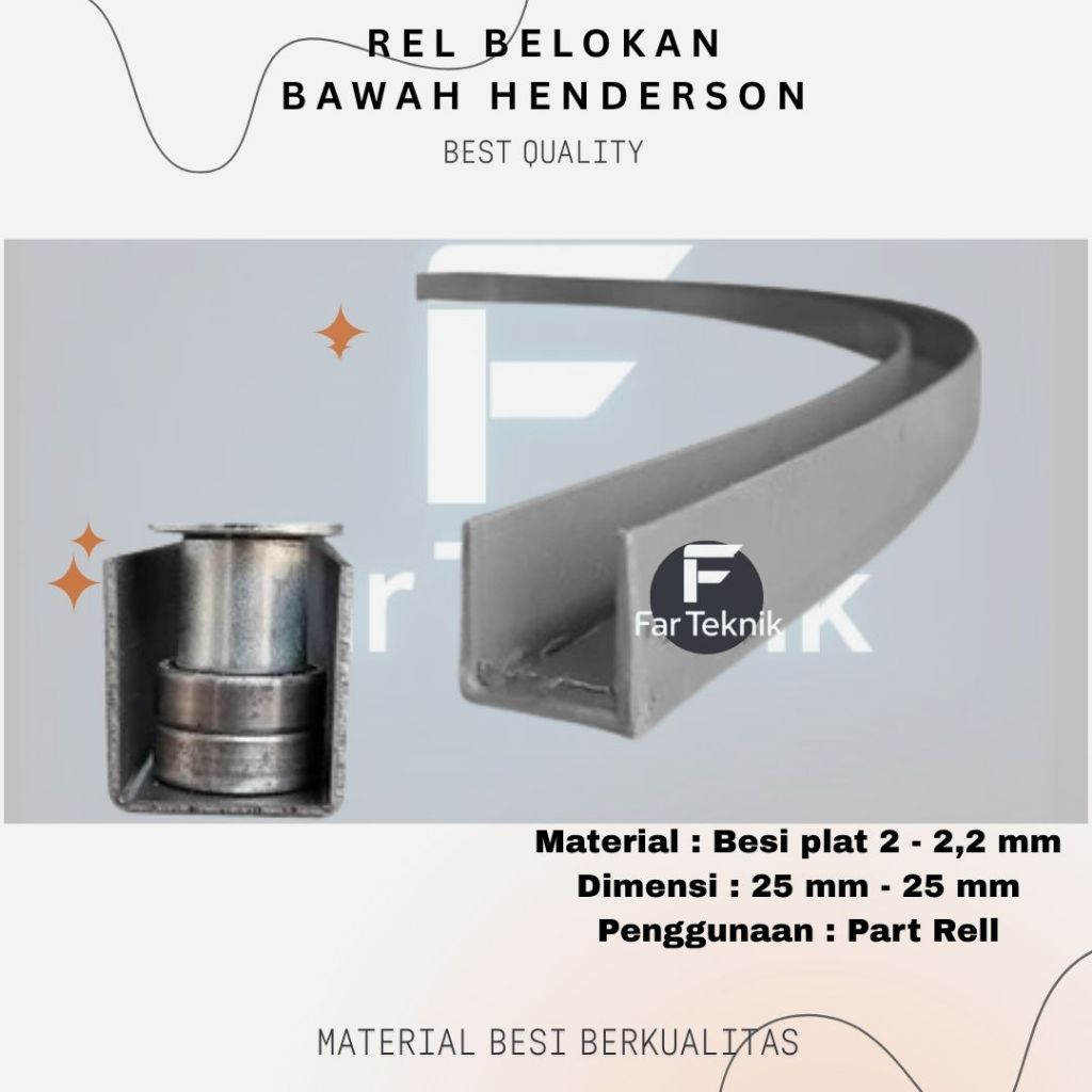 Rel Belokan Bawah Pintu Sliding Garasi Besi Tikungan Rel Pagar Sliding Roda Sliding Rel Belokan Hend