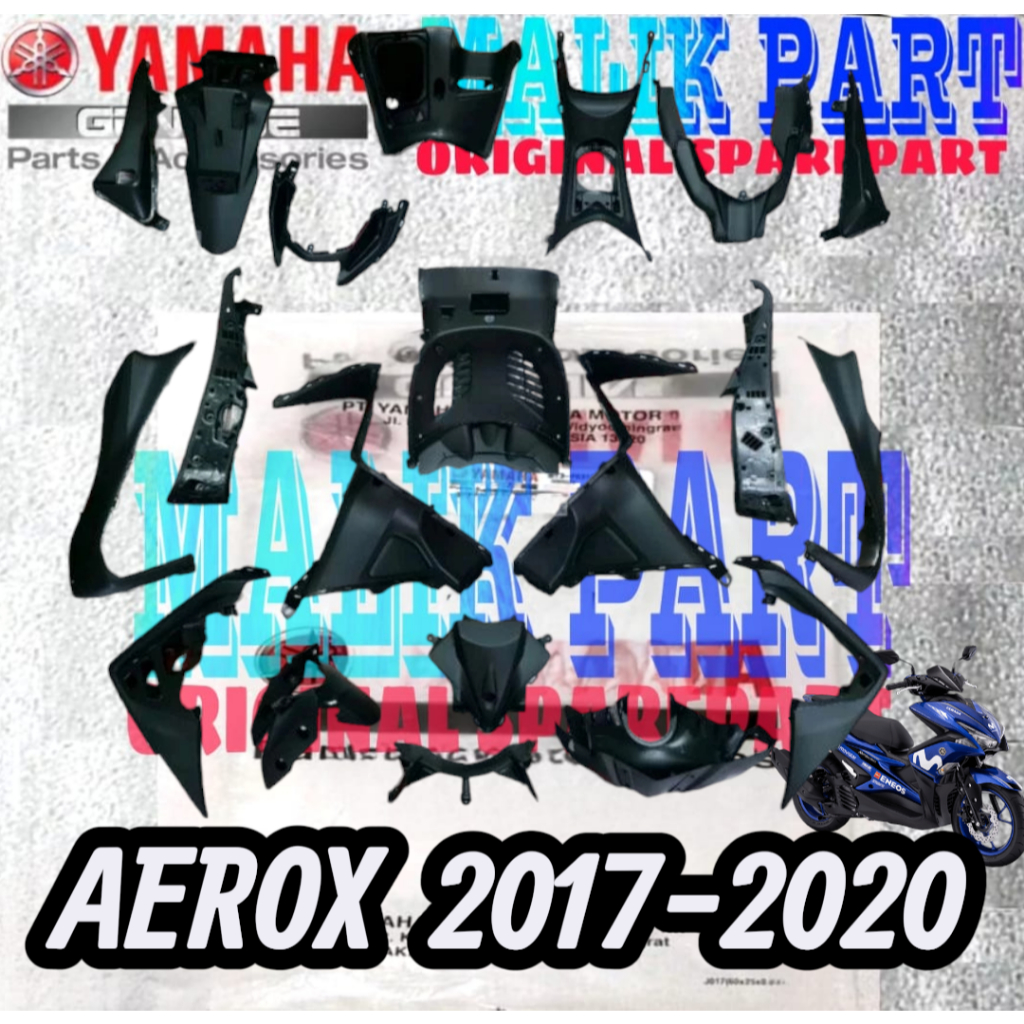 COVER BODY KASAR AEROX OLD 155 2017-2020 ORIGINAL YAMAH