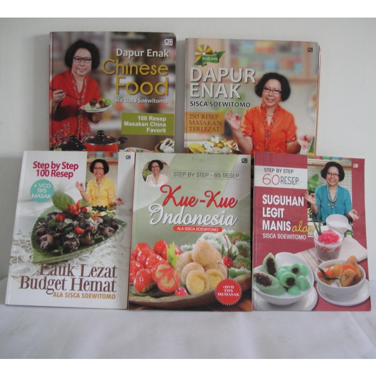Kumpulan Buku Resep Sisca Soewitomo