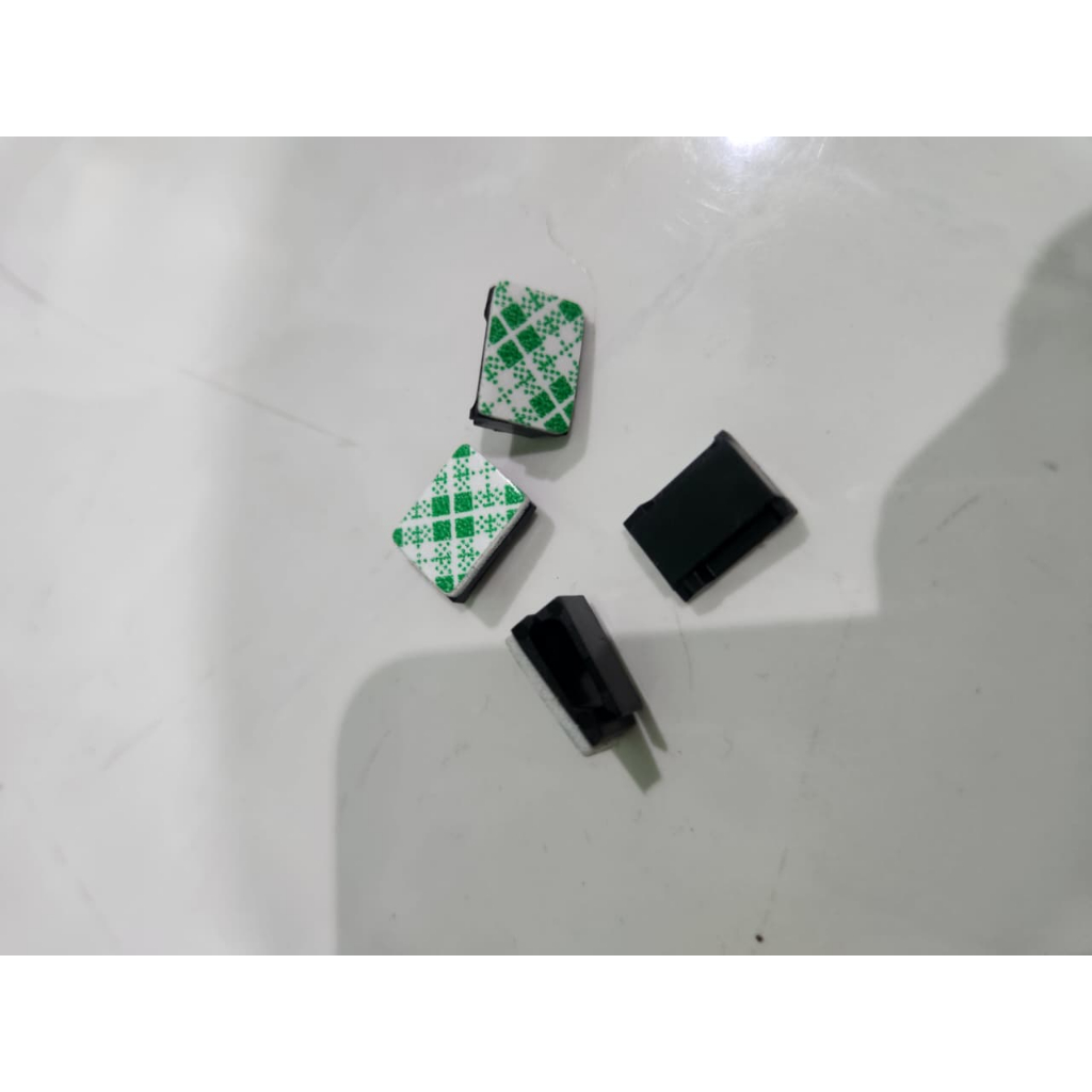 Klem Kabel Jepit Tempel Double Tape Foam