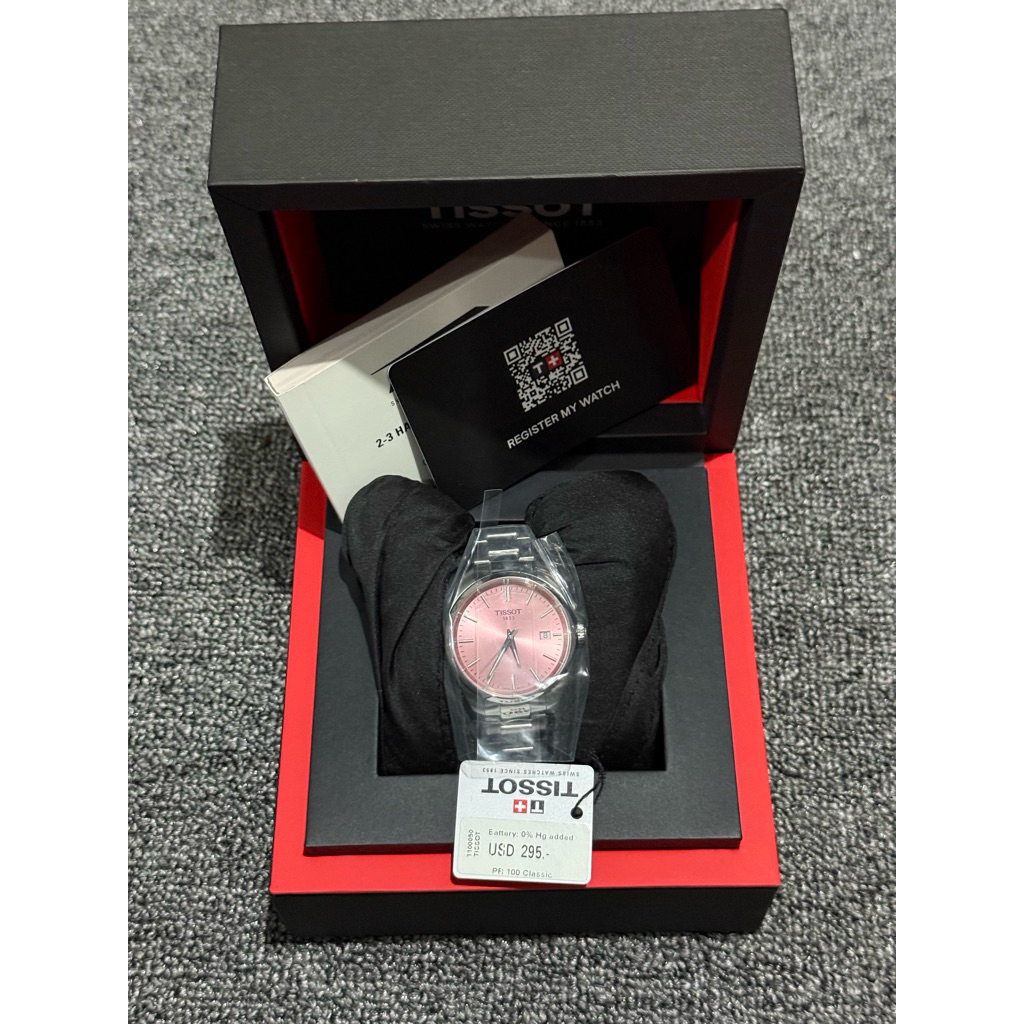 TISSOT PR100 34MM PINK