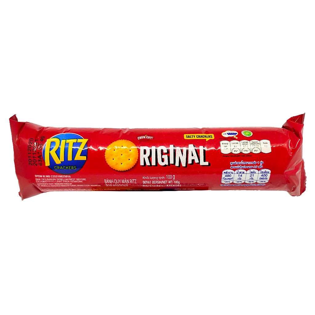 Biskuit Keju RITZ Crackers Original 100 gr