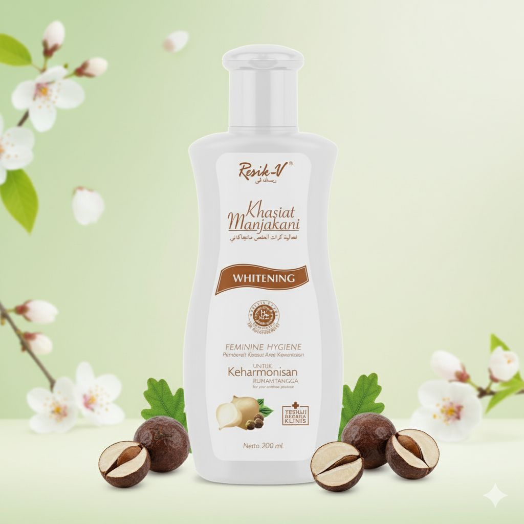 Resik V Manjakani Whitening 200 ml Botol