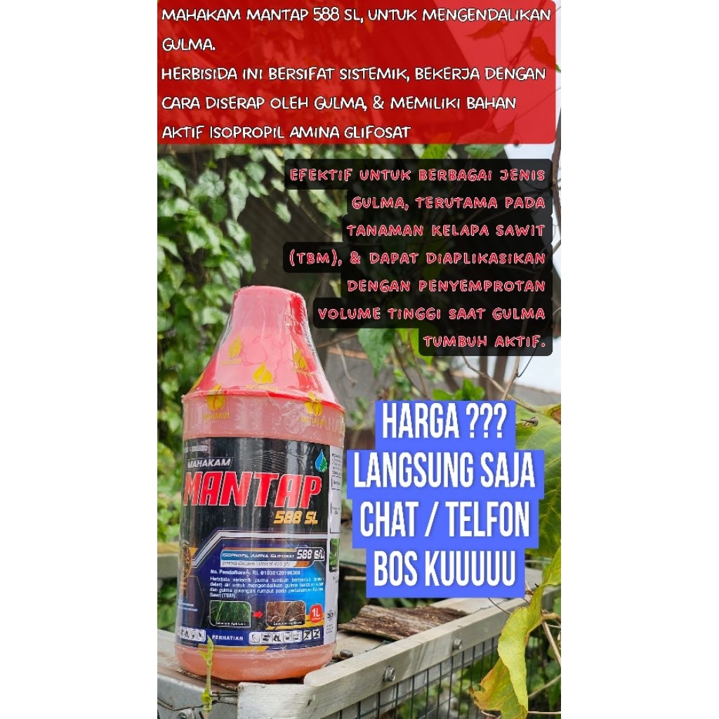 Racun Rumput MAHAKAM MANTAP, SL 588