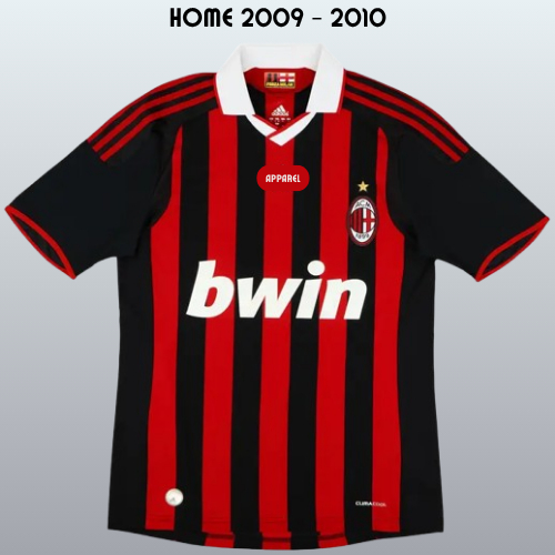 Jersey milan home 2009 2010