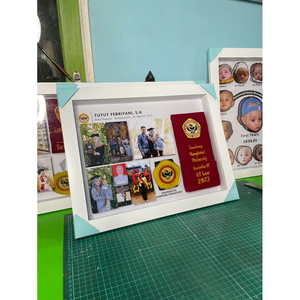 Frame 3D wisuda