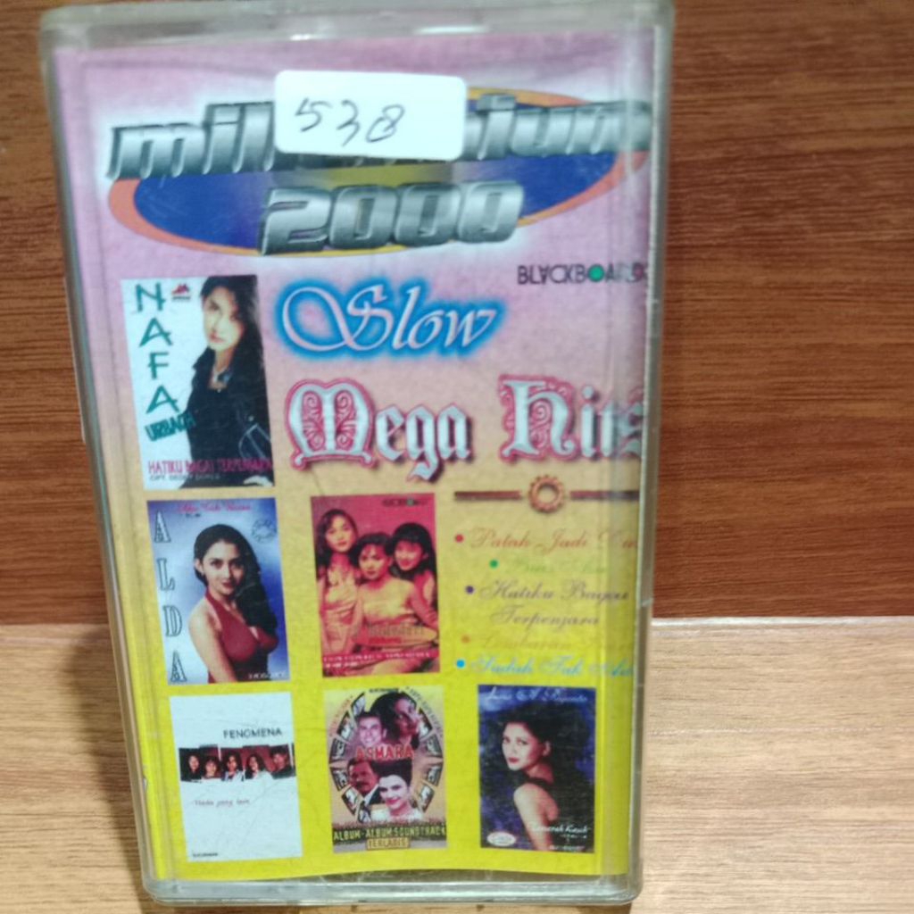 kaset pita Slow mega hits millenium 2000