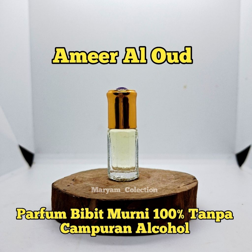 Ameer Al Oud | Parfum Ameer Al Oud Bibit Murni 100% Tanpa Campuran Alcohol | Gaharu Ameer Al Oud