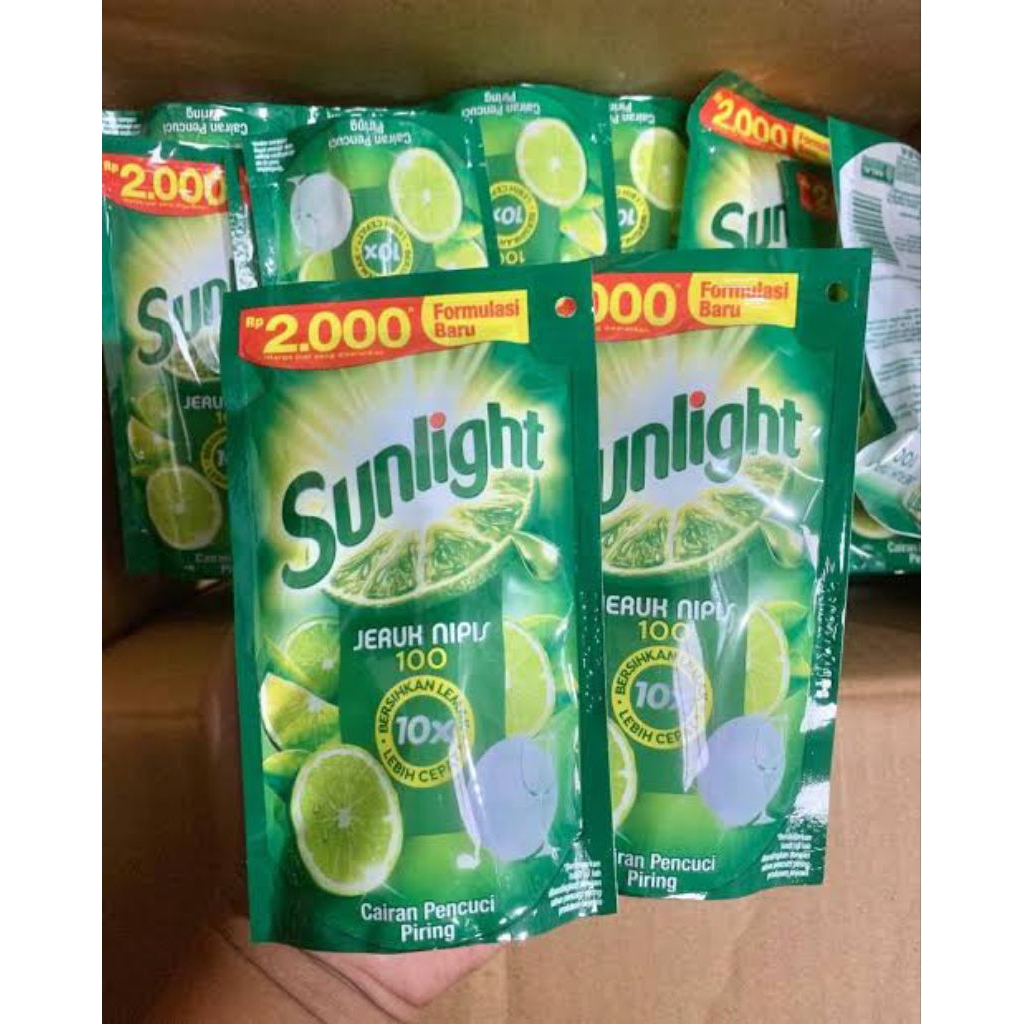 Sunlight Cairan Pencuci Piring 1 Dus ( 72 x 90 ml)