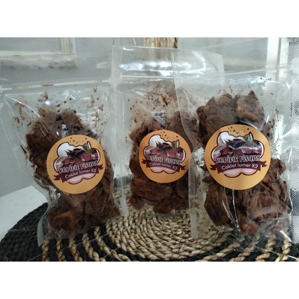 Keripik Pisang Coklat Lumer 100gram